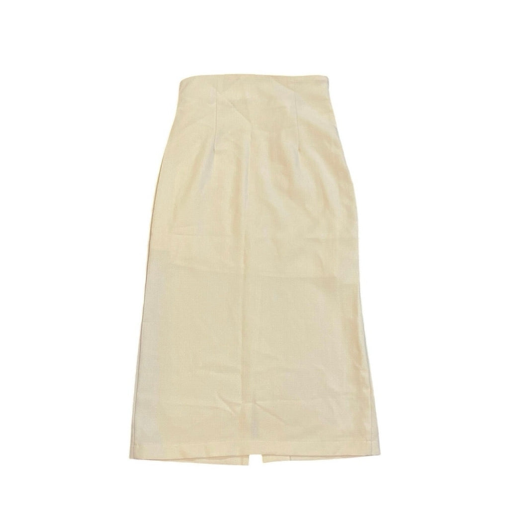 Dazy High Waisted Midi Skirt SZ S Elegant Sophisticated Career Office Business