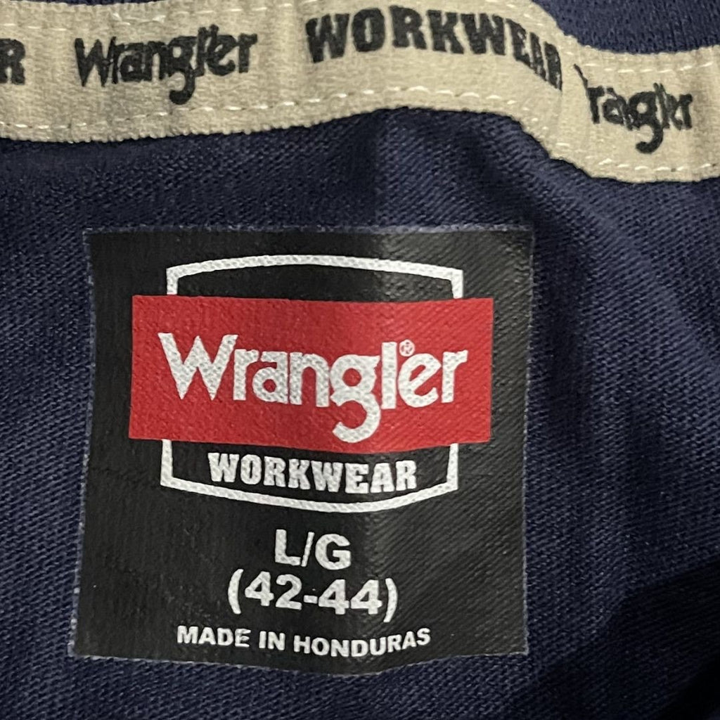 Wrangler Workwear Short Sleeve Shirt Pocket T-Shirt Large Utility Heavyweight