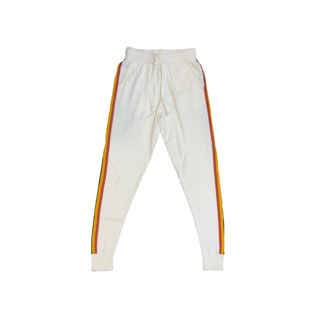 Faherty Womens Jogger Set Crewneck Sweater Joggers Stripes Loungewear Size XS