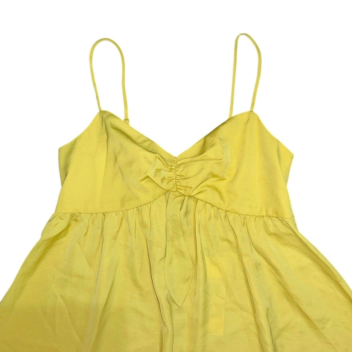 Calvin Klein Spring Summer Yellow Maxi Dress NWT Size 4