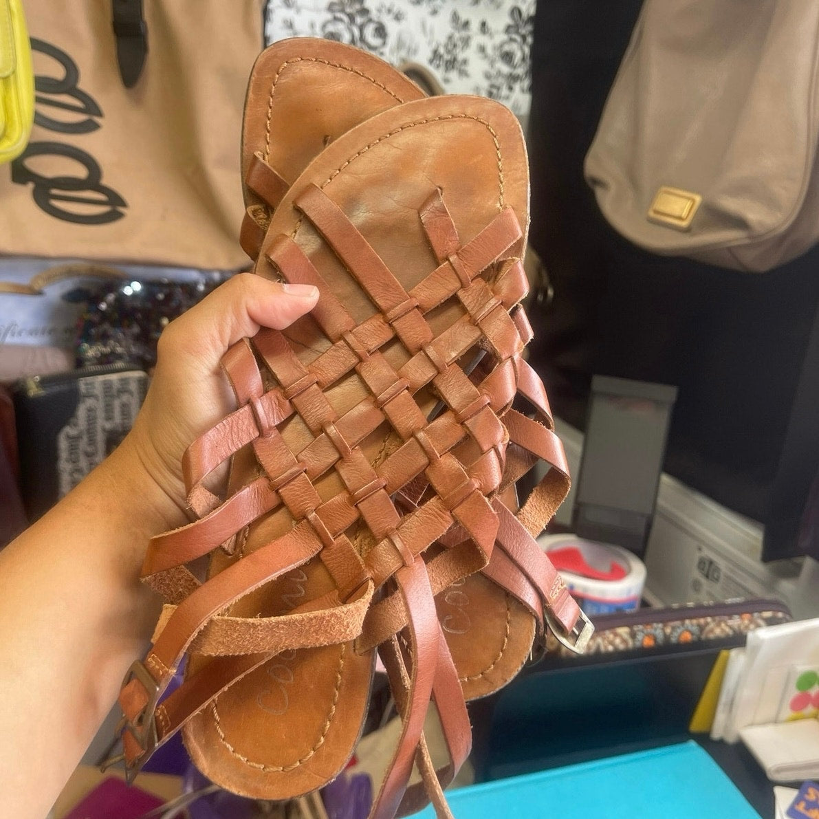 coconut sandals