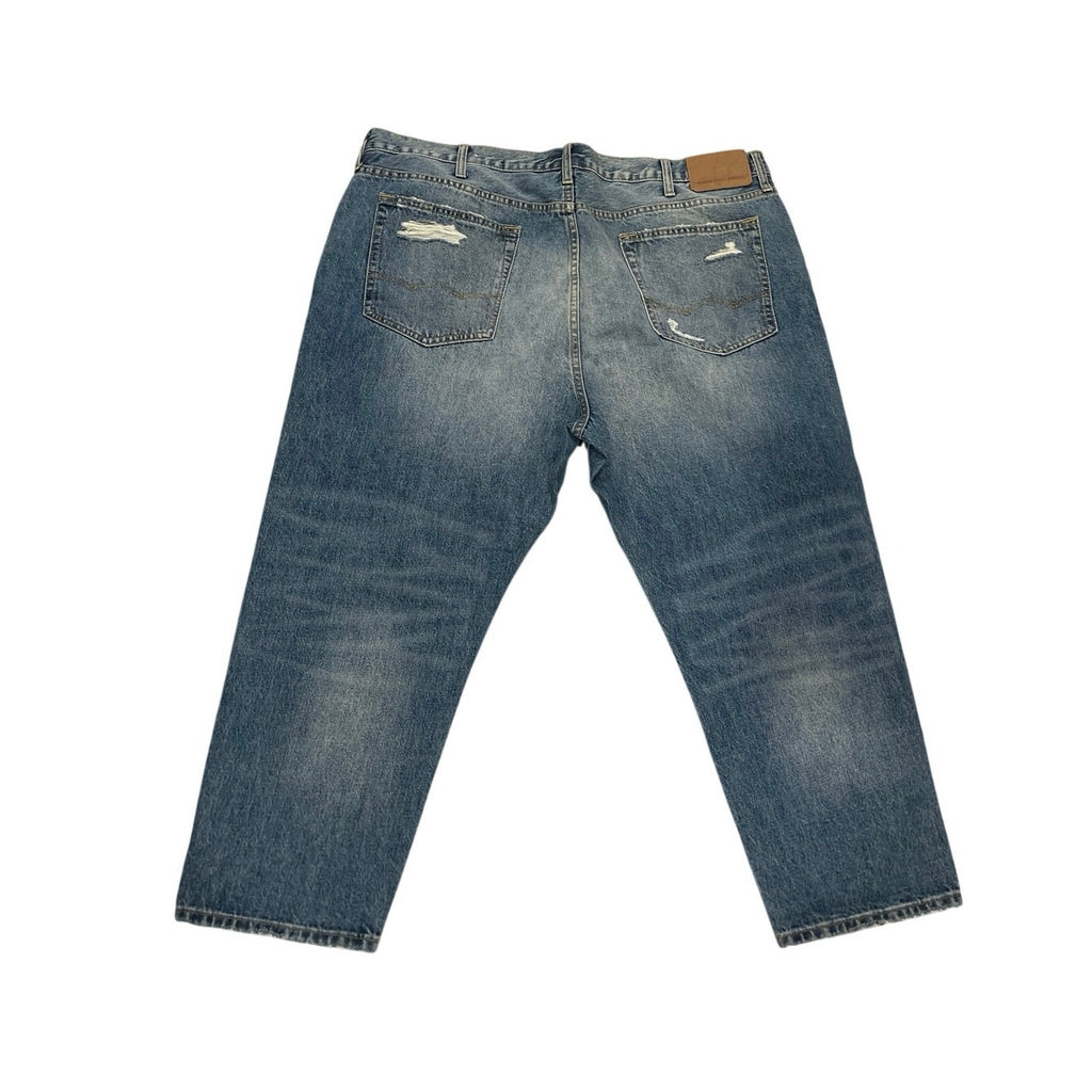 American Eagle Outfitters Relaxed Taper Distressed Denim Jeans 40X30 Streetwear
