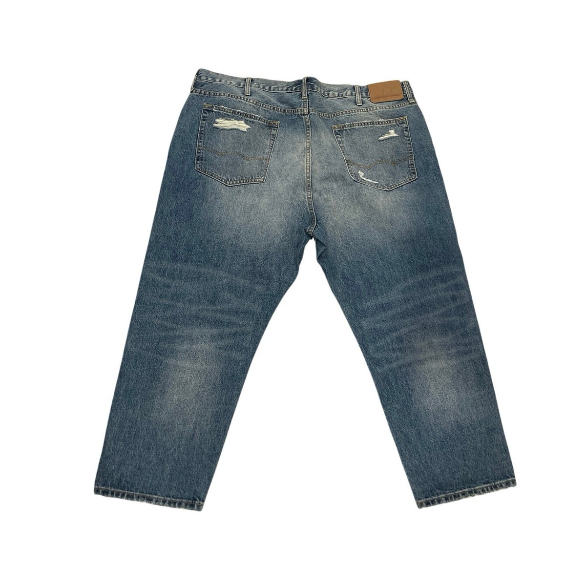 American Eagle Outfitters Relaxed Taper Distressed Denim Jeans 40X30 Streetwear