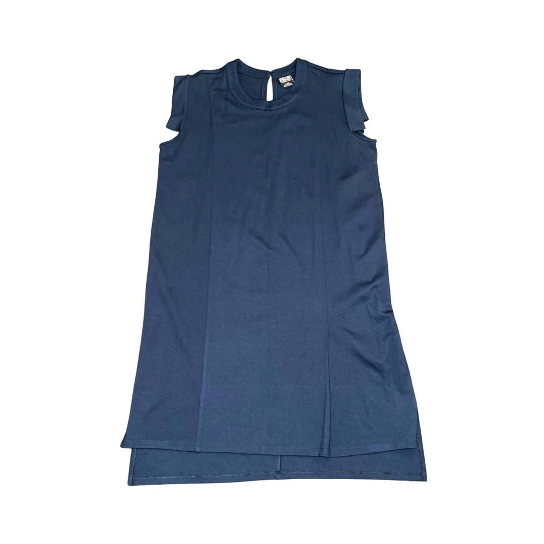 Seek no Further By Fruit of the Loom Shirt Navy Dress Large NWT Casual Comfort