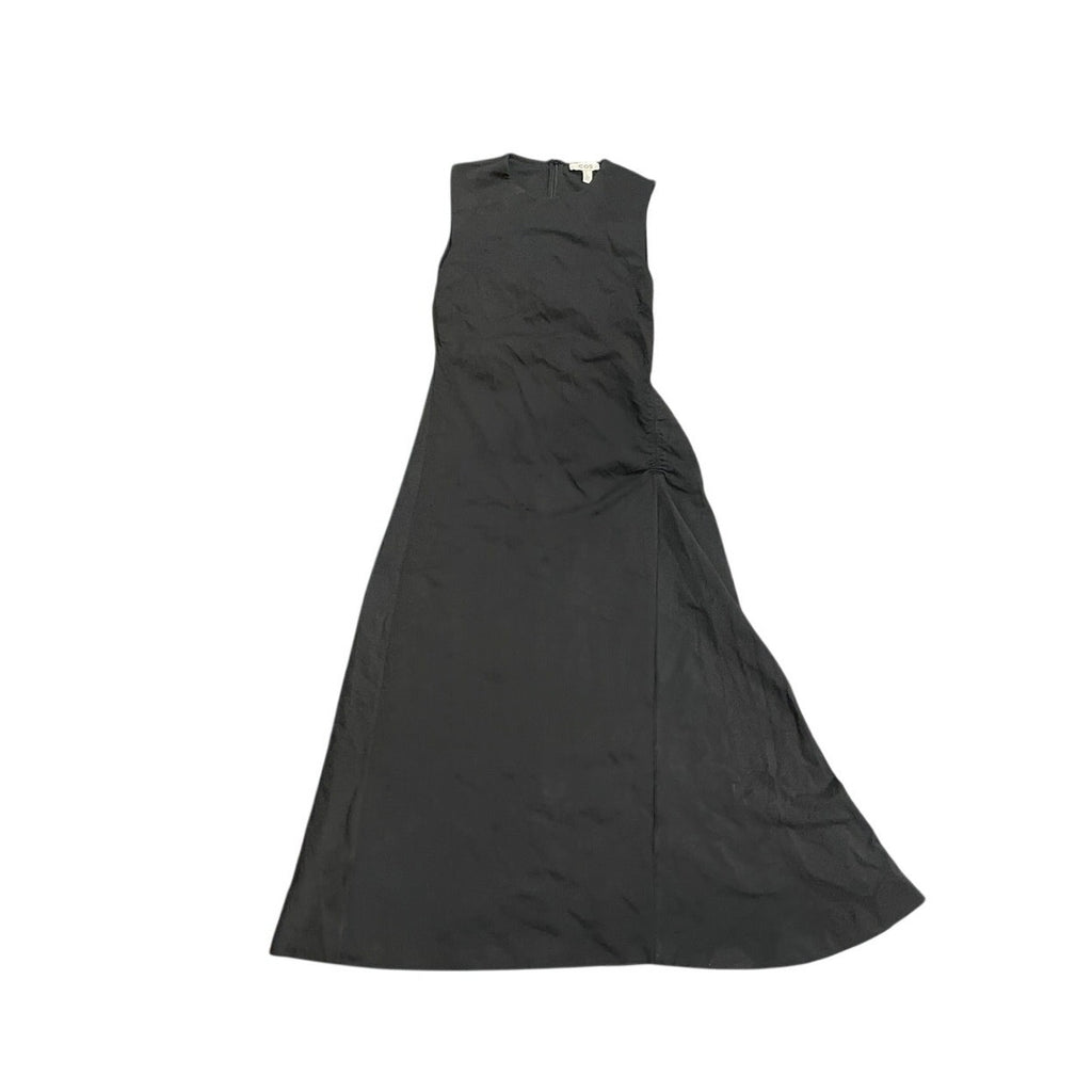 COS Sleeveless Black Midi Sheath Shift Dress SZ S Minimalist Casual Chic