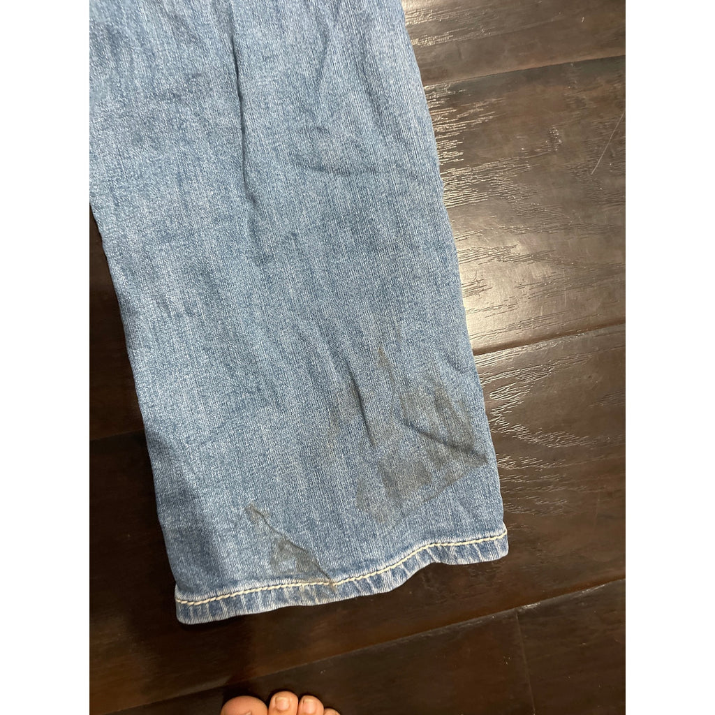 Miss Me Low Rise Jeans Studded Pockets Boot Cut Denim Pants Size 30 Y2K Western