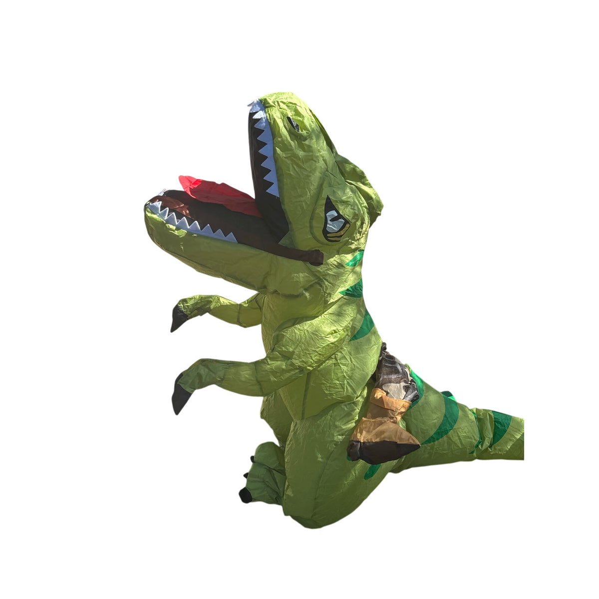 One Casa Ride T-Rex Blow Up Dinosaur Halloween Costume Kids Ages 4-6 Kidscore
