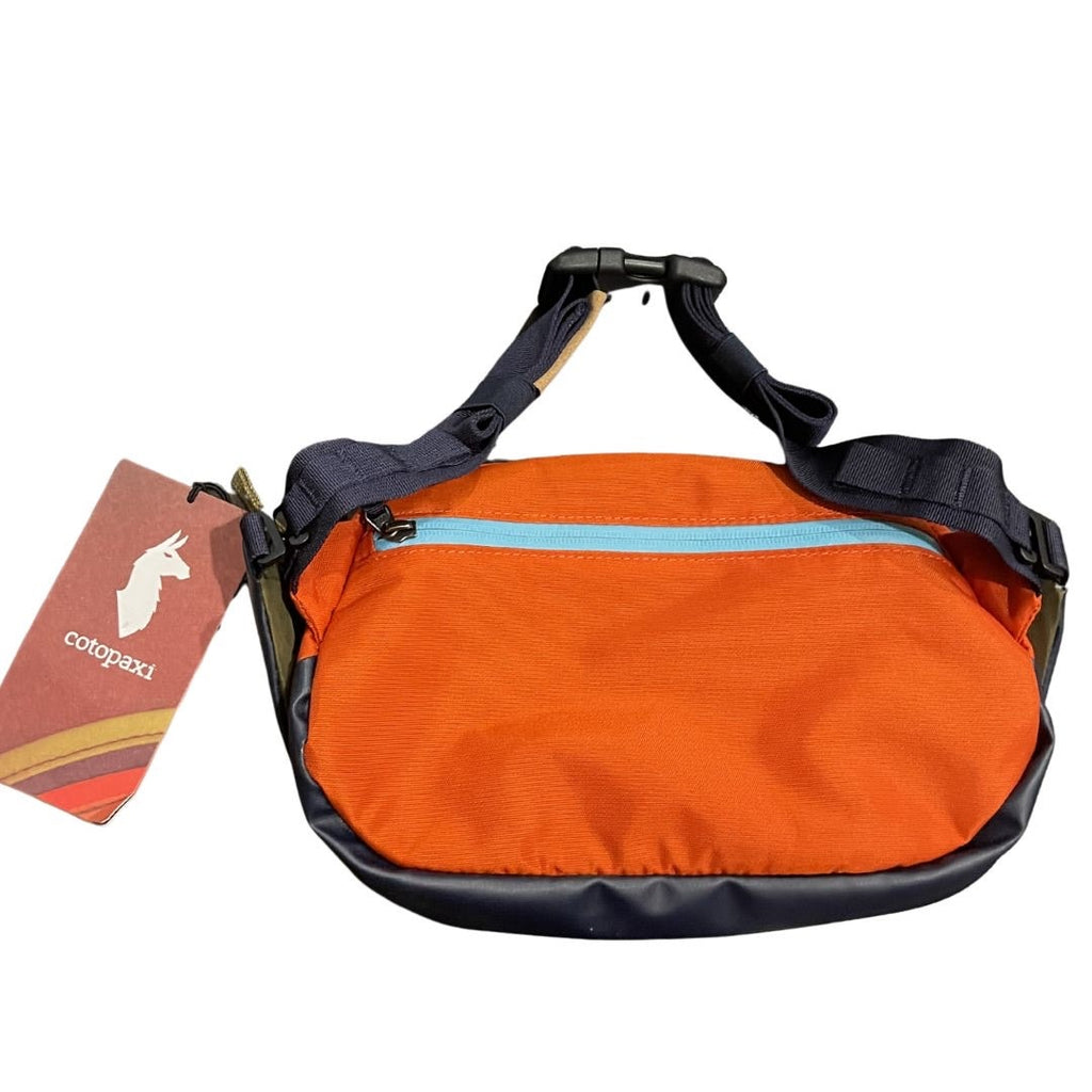 Cotopaxi Coso 2L Hip Pack Cada Dia Grey Orange Fanny Pack NWT Outdoors Hiking