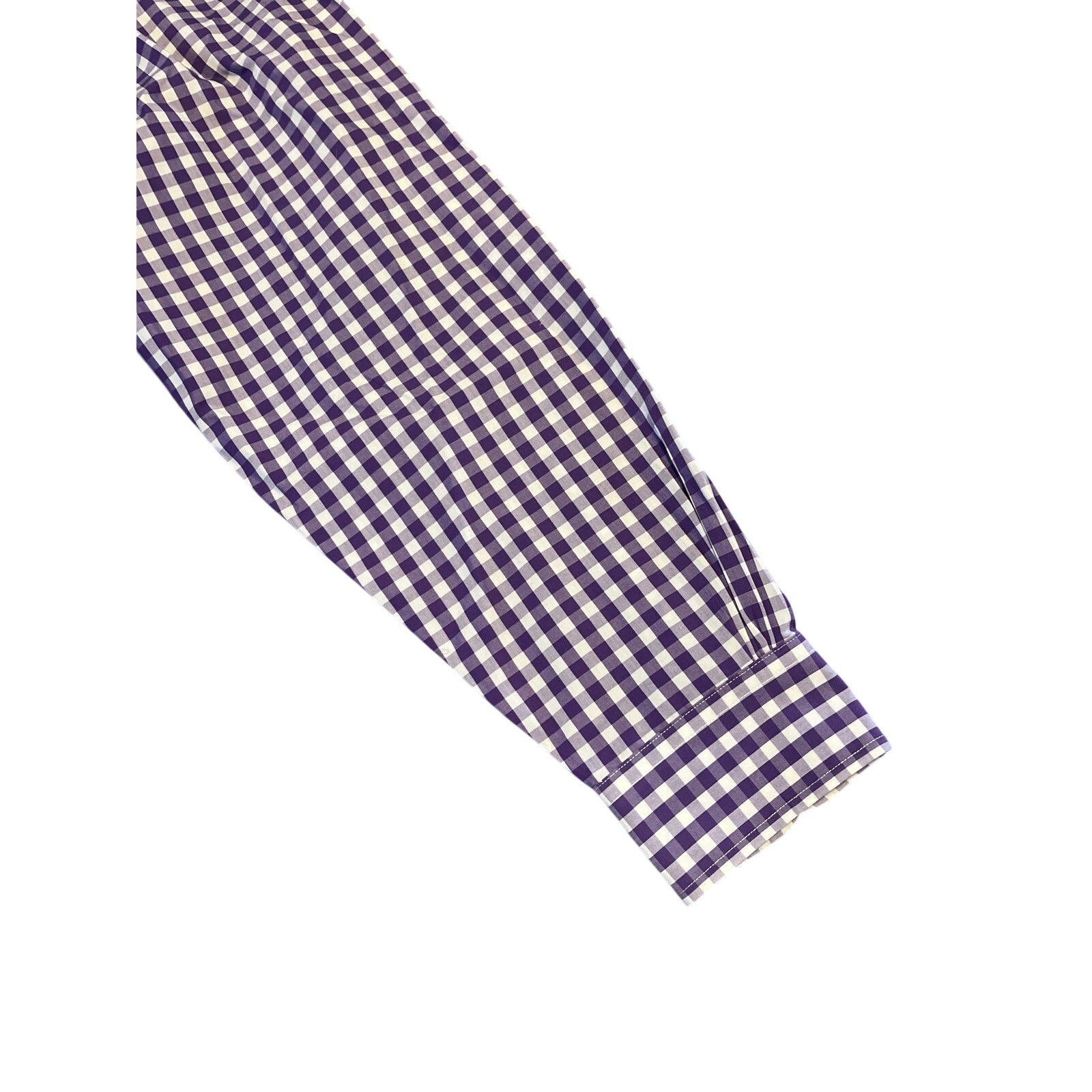 Brooks Brothers original polo shirt plaid Collar non iron Button up dress long sleeve