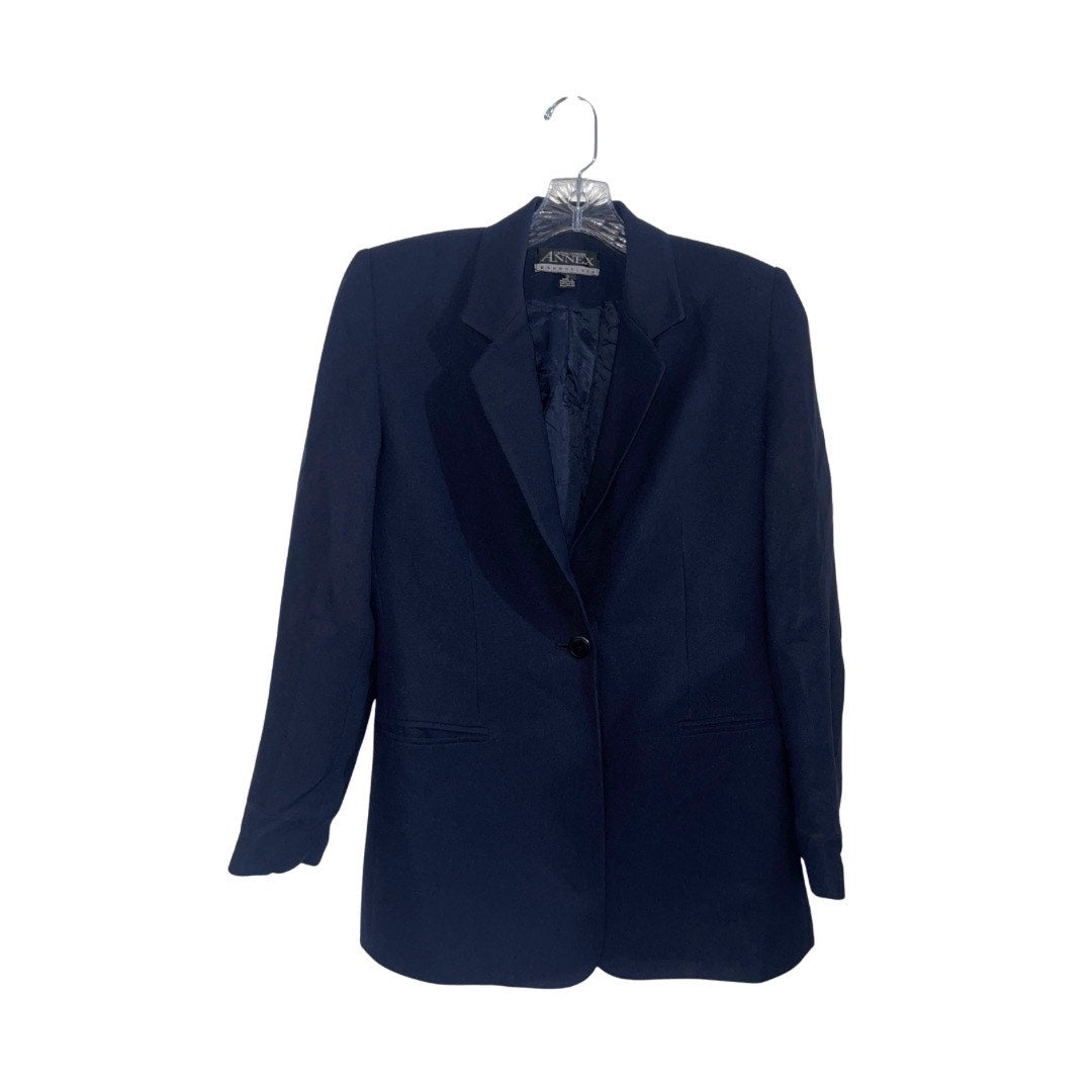 Casual Corner Annex Essentials Blue Business Dress Suit Piece SZ 2 Career Office