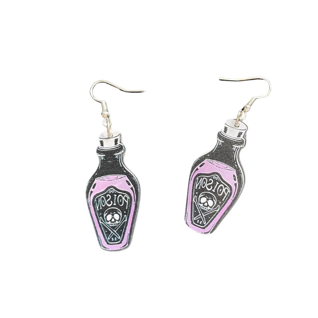 Poison earrings