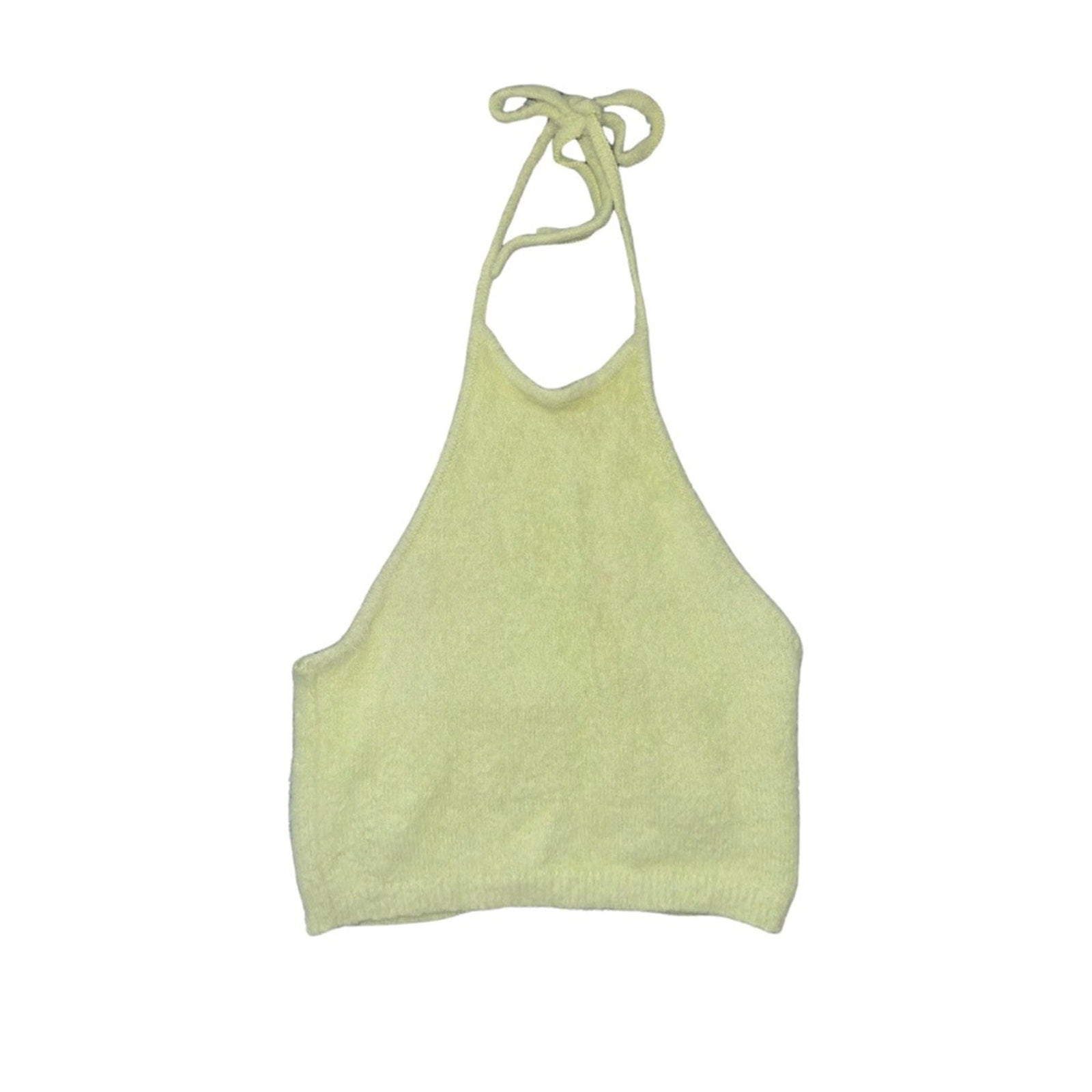 PACSUN L.A. Hearts Fuzzy Halter Top