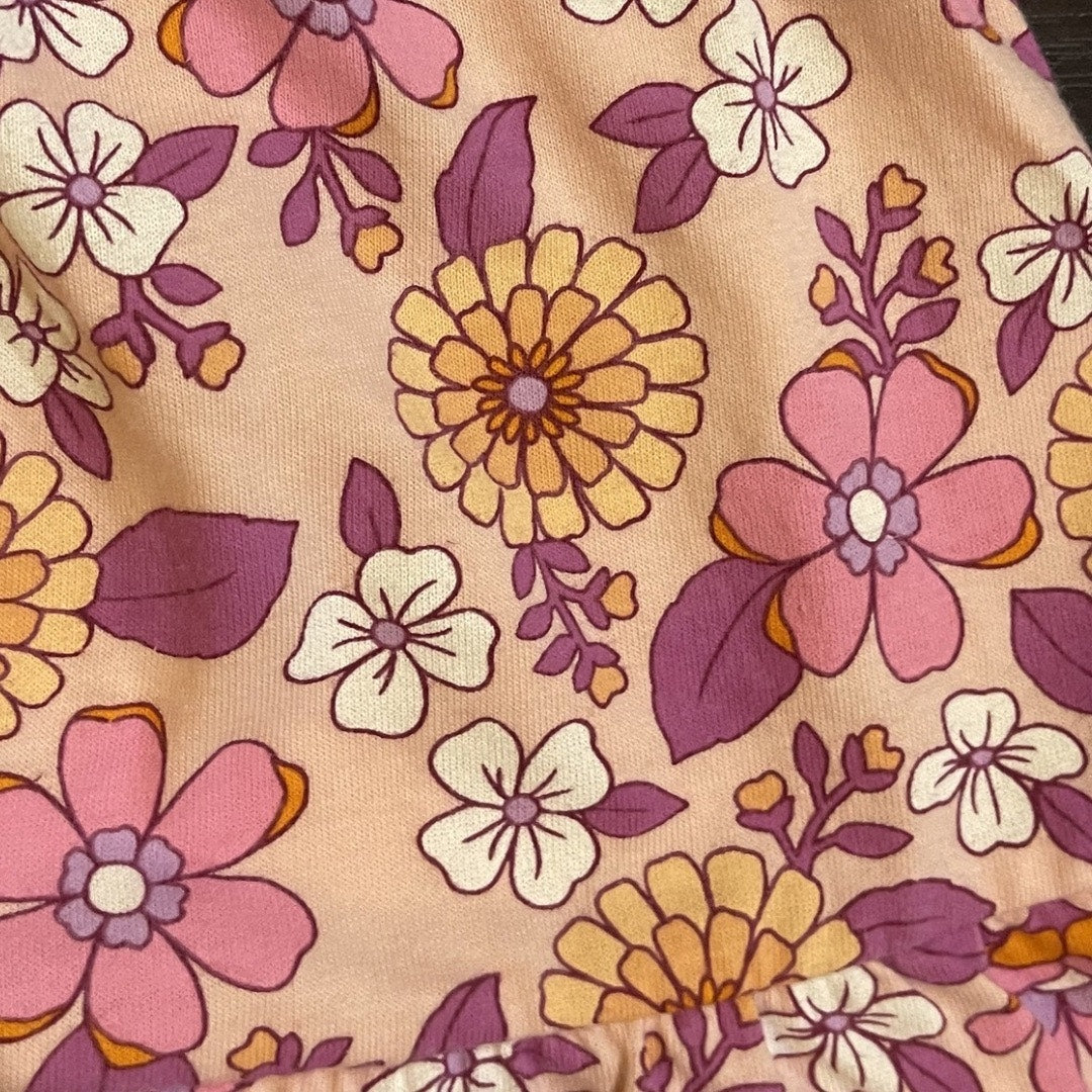 Cat & Jack Floral Print Tank Dress Girls Size M(8) Spring Summer Kidscore