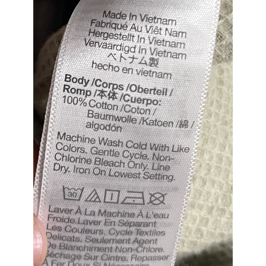 Madewell Waffleback Branner Shirt Jacket Textured Waffle Light Green Size Medium
