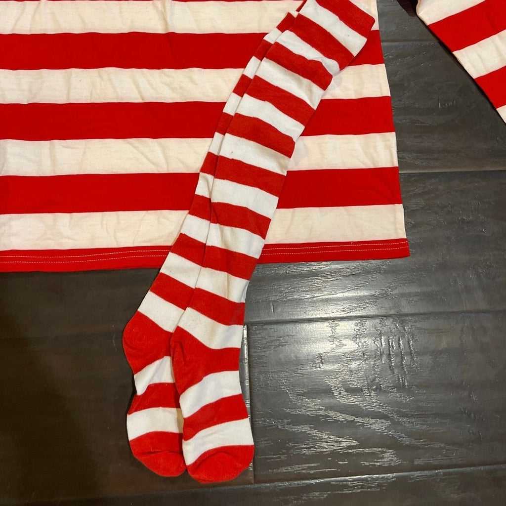 Uratot Where's Waldo Halloween Costume Adult SZ XXL Cosplay