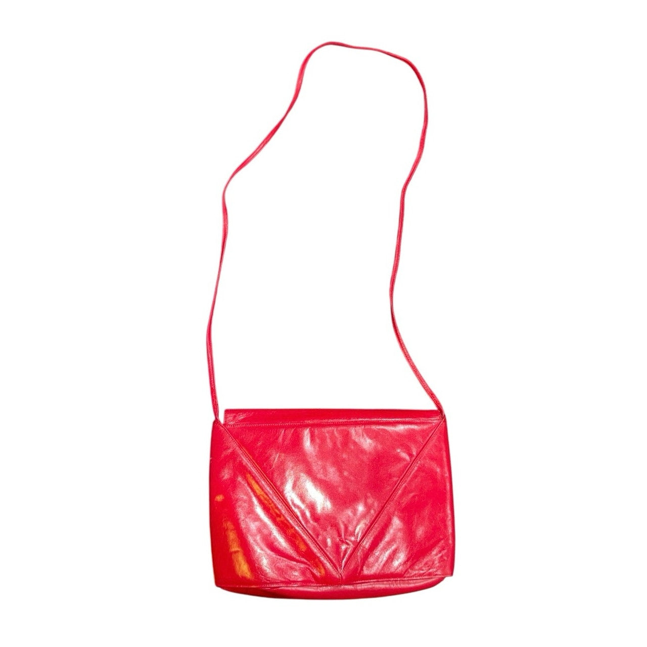 Vintage Charles Jourdan Envelope Crossbody Purse Bag