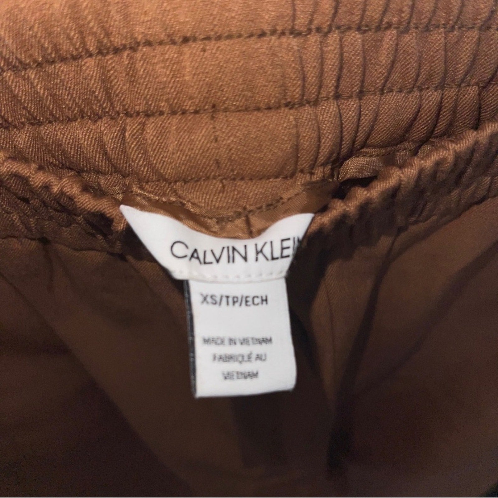 Calvin Klein pants.