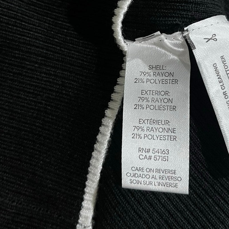 Calvin Klein Rib Sleeveless Tank Top Turtleneck NWT Size XS