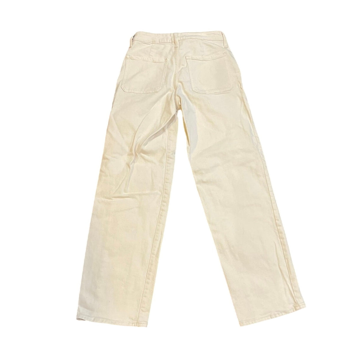 Old Navy White O.G. Lose Fit Denim Straight Jeans SZ 0 Streetwear Classic Y2K
