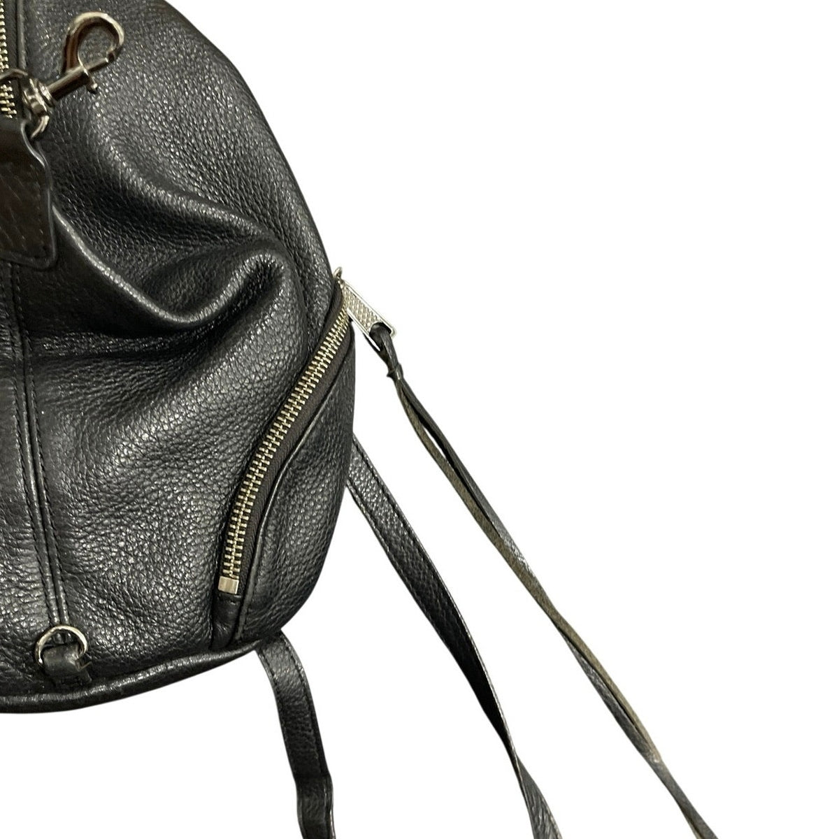 Rebecca Minkoff Pebbled Leather Mini Julian Backpack Street-chic Purse