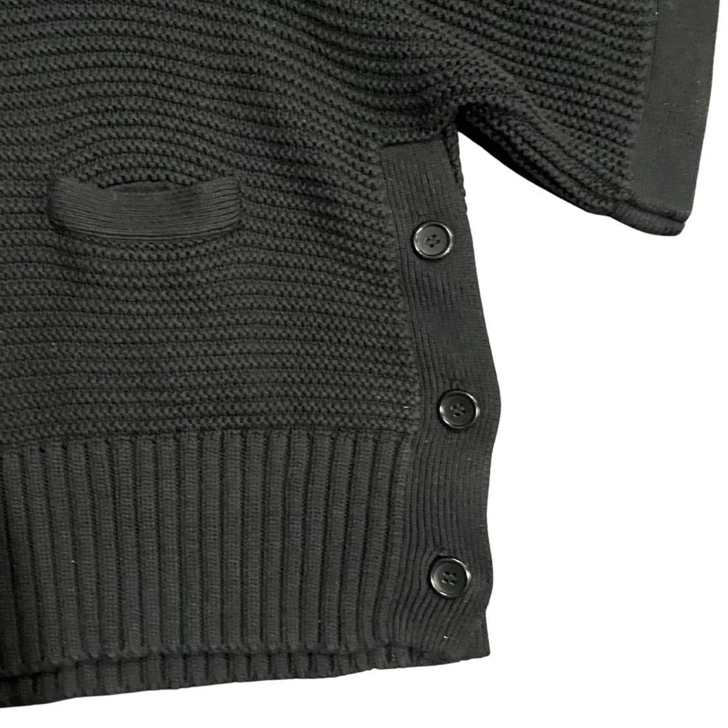 J. Crew Cotton Merino Wool Blend Turtleneck Knit Poncho Sweater Size Large Tunic