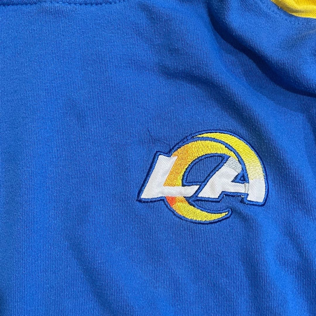 Los Angeles Rams NFL Team Apparel Hoodie Size Medium Football Sports Athletic