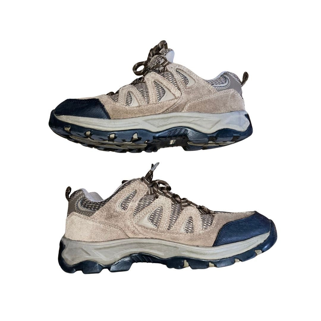 Outdoor Life Men's Douglas Brown Hiking Shoes Waterproof Non Slip Size 9.5