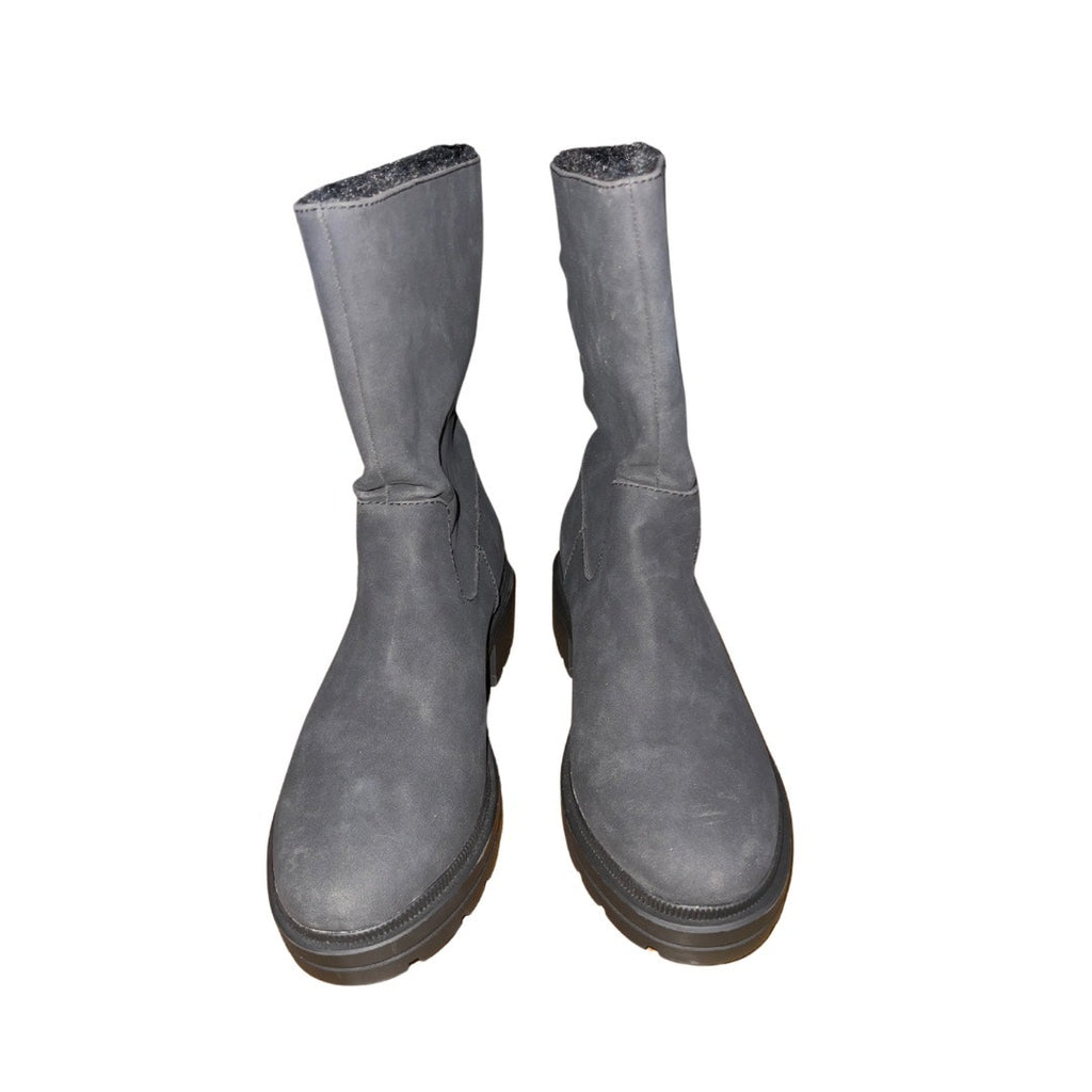 Rocket Dog Idea Black Faux Suede Fur Boots Size 10 NWOT