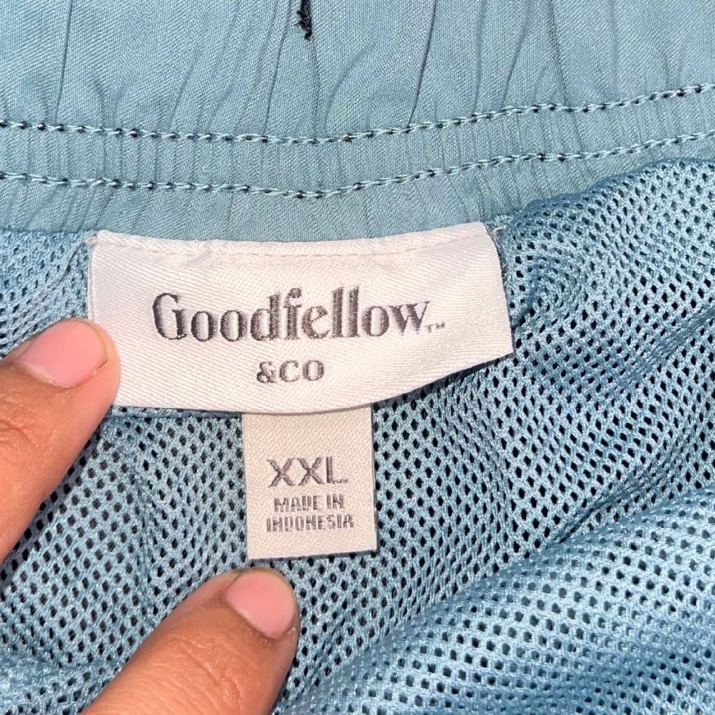 Goodfellow & Co Black Drawstring Lined Swim Trunks Size XXL Beach Swim Vacation