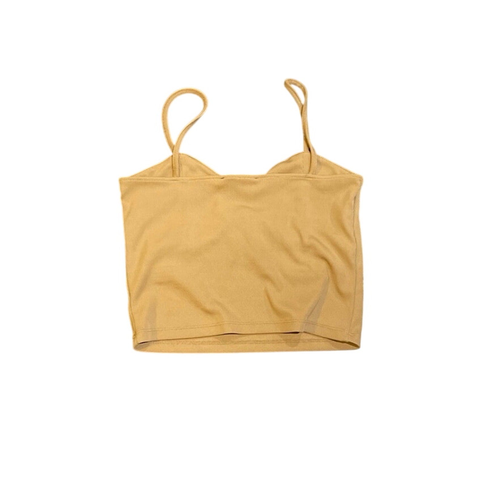 Bershka Ribbed Underwire Bustier Crop Tank Top SZ M Y2K Festival Beach Beach