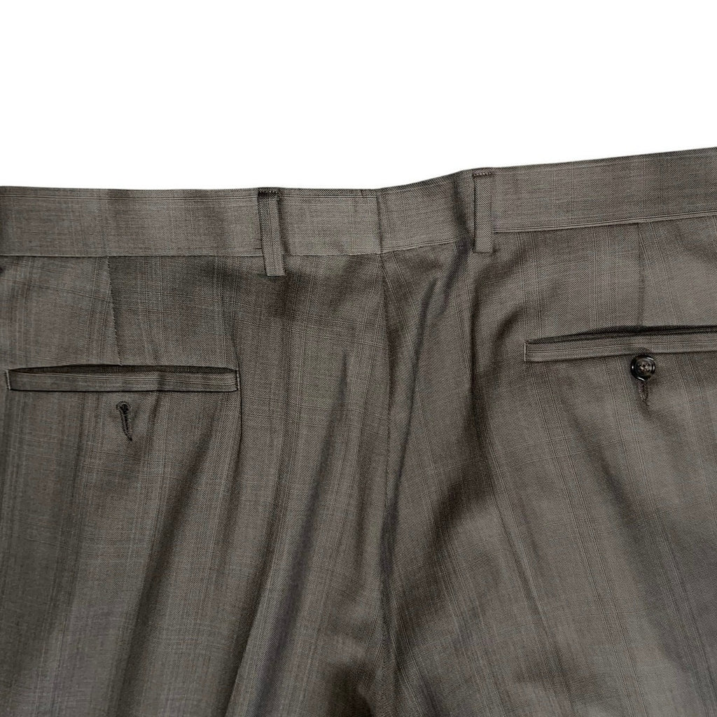Pronto Uomo Platinum Dress Pants Black 100% Wool