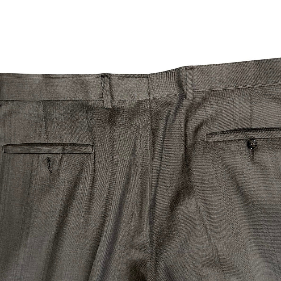 Pronto Uomo Platinum Dress Pants Black 100% Wool