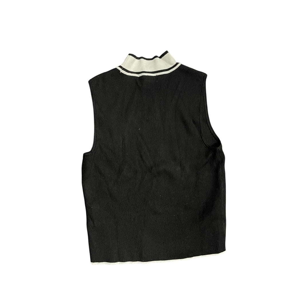 Calvin Klein Rib Sleeveless Tank Top Turtleneck NWT Size XS