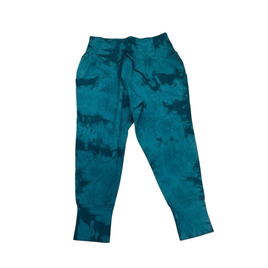 All in Motion Ultra Soft Blue Tie Dye Jogger Sweatpants L Loungewear Casual NWT