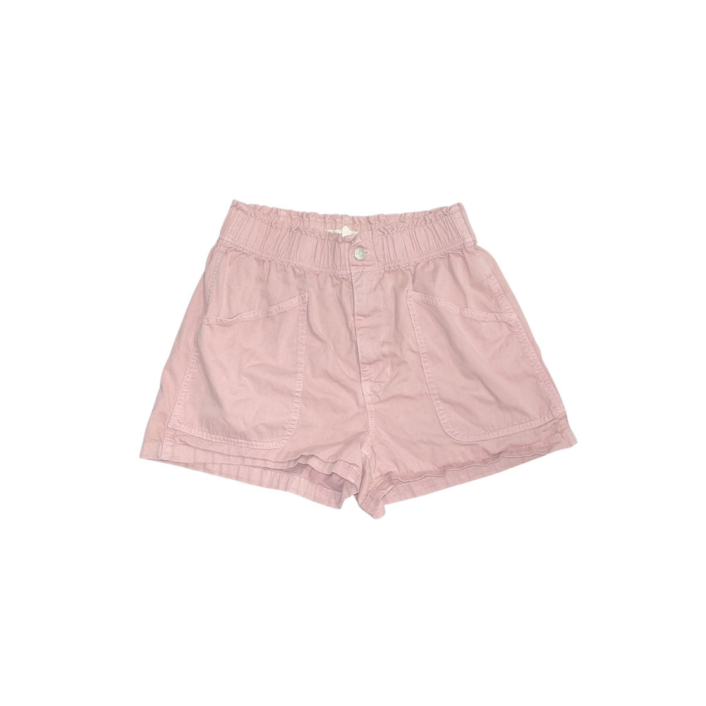 Madewell Denim Pull on Paperbag Utility Shorts Size 26 Workwear Gorpcore Y2K