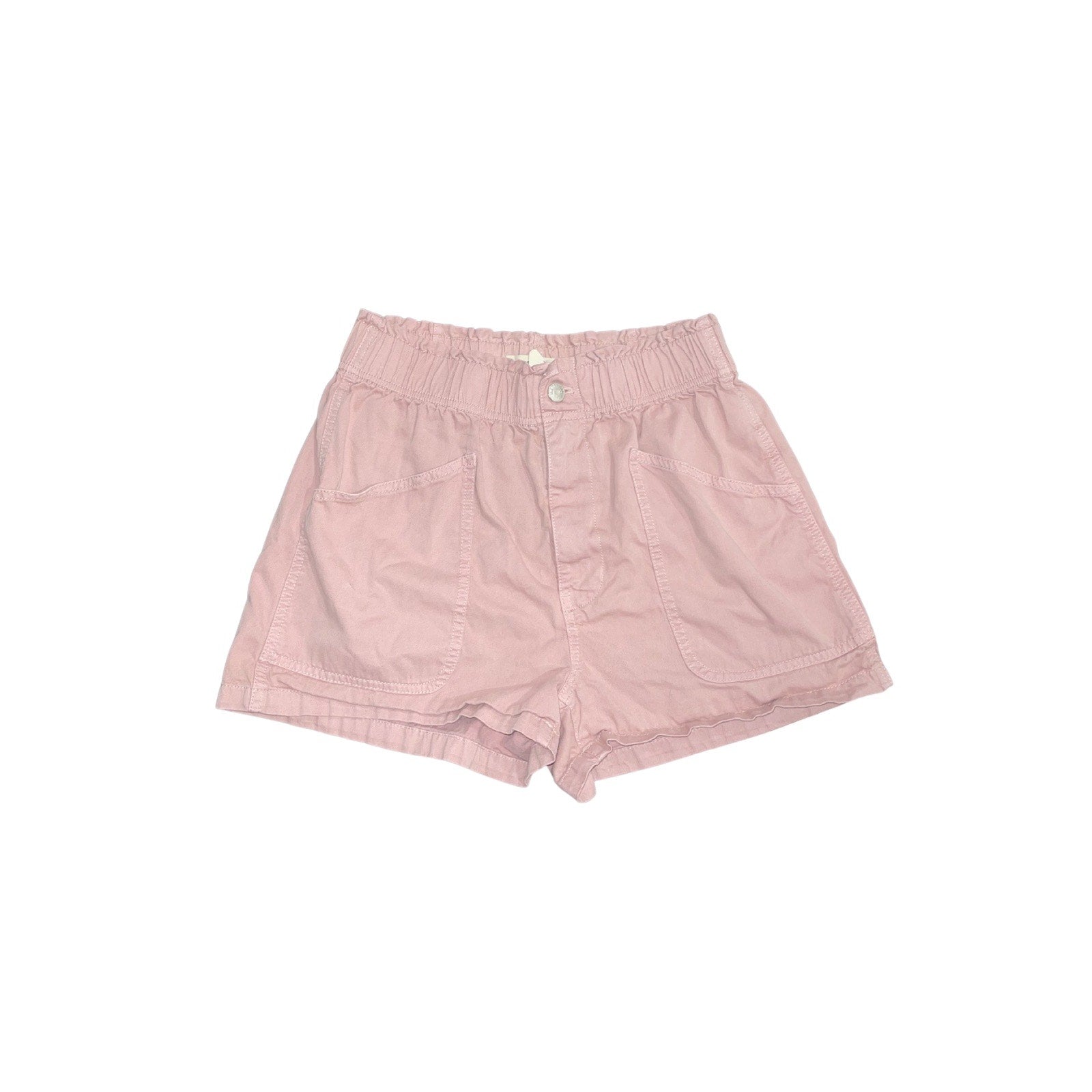 Madewell Denim Pull on Paperbag Utility Shorts Size 26 Workwear Gorpcore Y2K