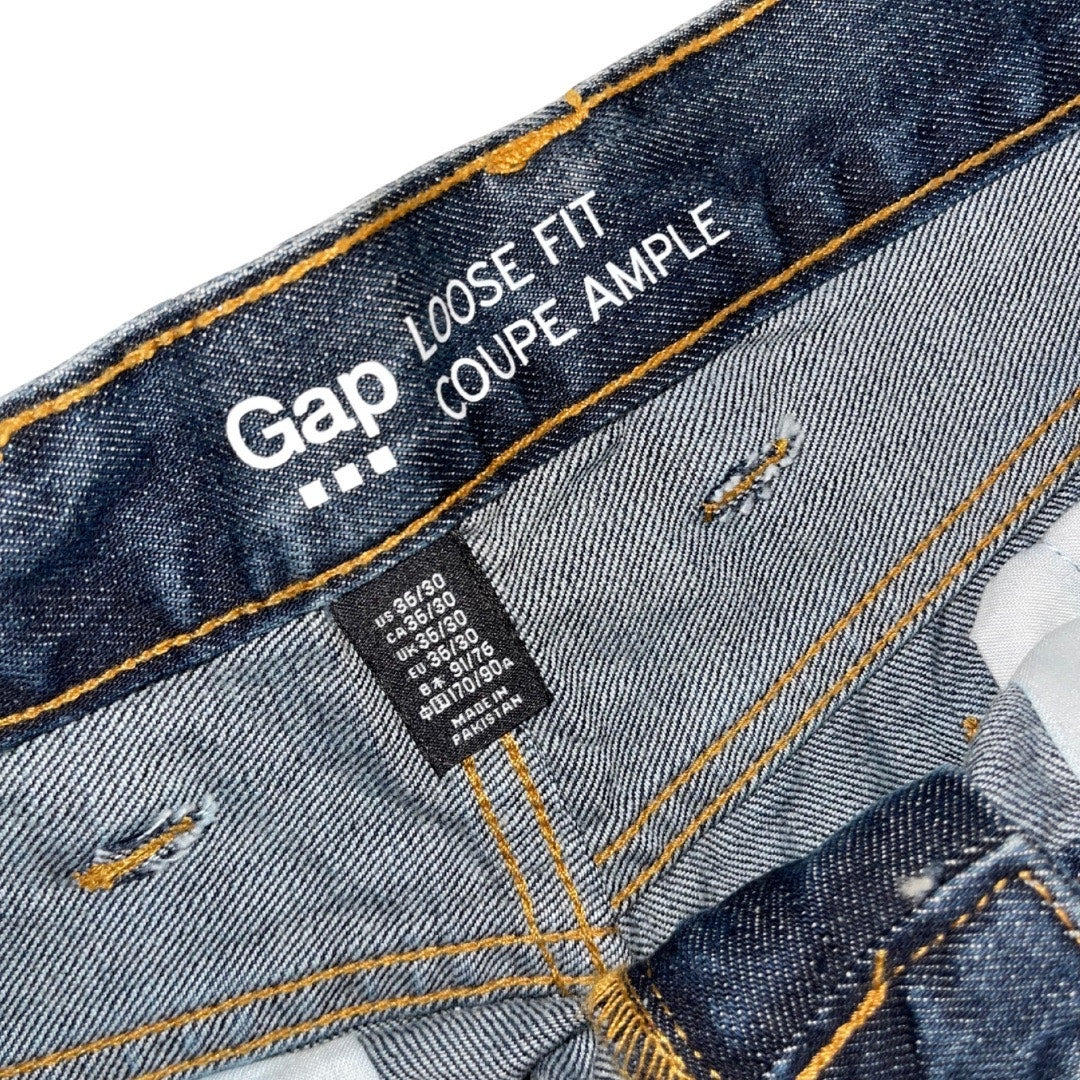 Gap Loose Fit Coupe Ample Denim Jeans Size 36x30 Cotton Streetwear casual