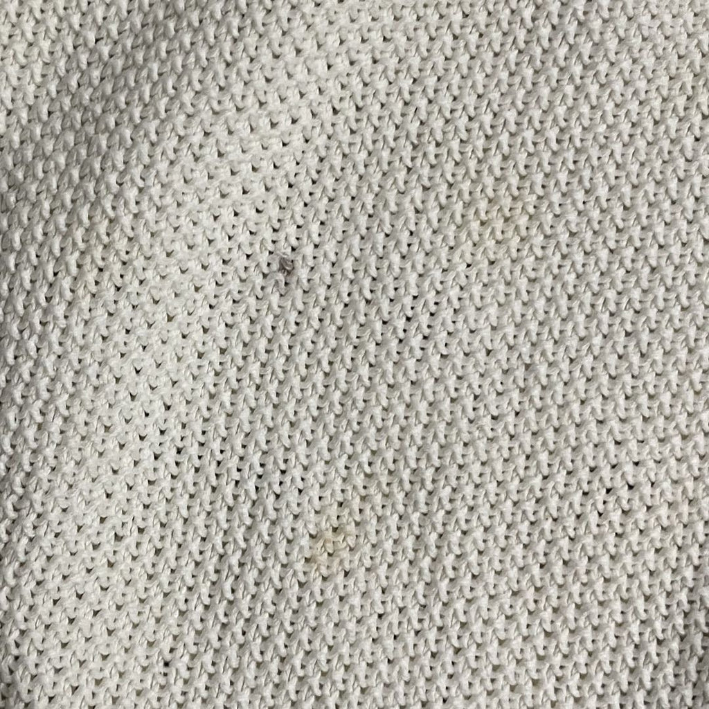 Talbots Vintage Crewneck Wafle Knit Sweater Relaxed Fit Staple Minimalist Cotton