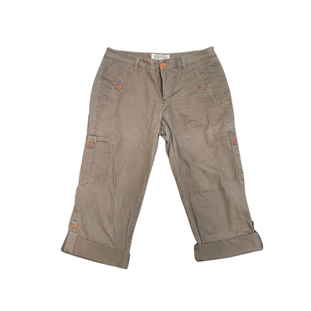 Dockers Collection Women Favorite Fit Cargo Pants Size 16 Casual Capri