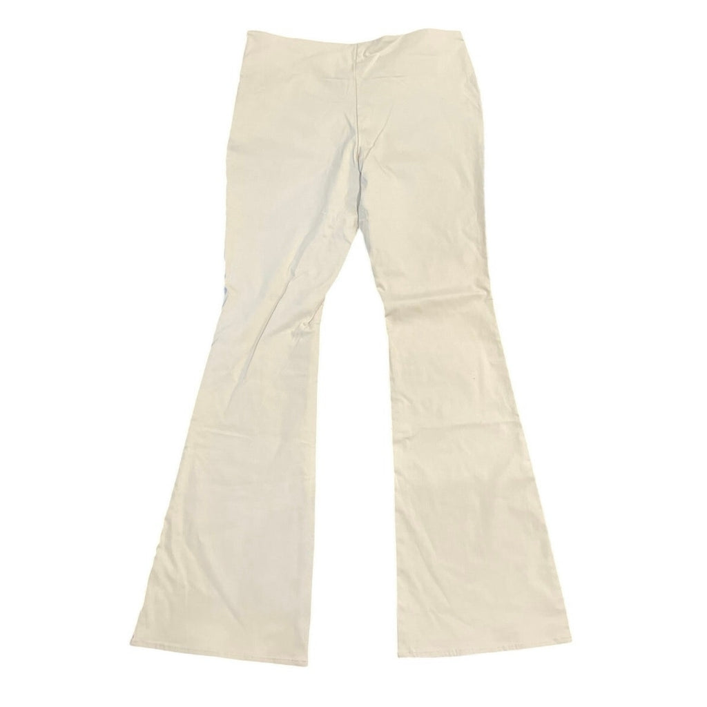 Kimchi Blue Stretch Pull On Low Rise Flare Leg Pants Size Large Y2K Retro Chic