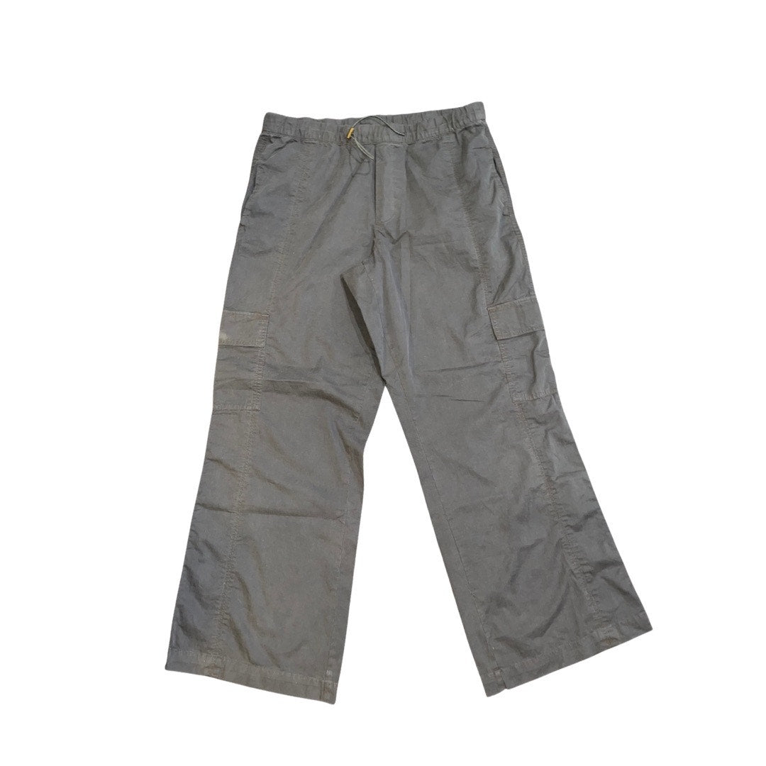 Arizona Jean Co Low Rise Cargo Light Weight Gray 100% Cotton Size Large NWT