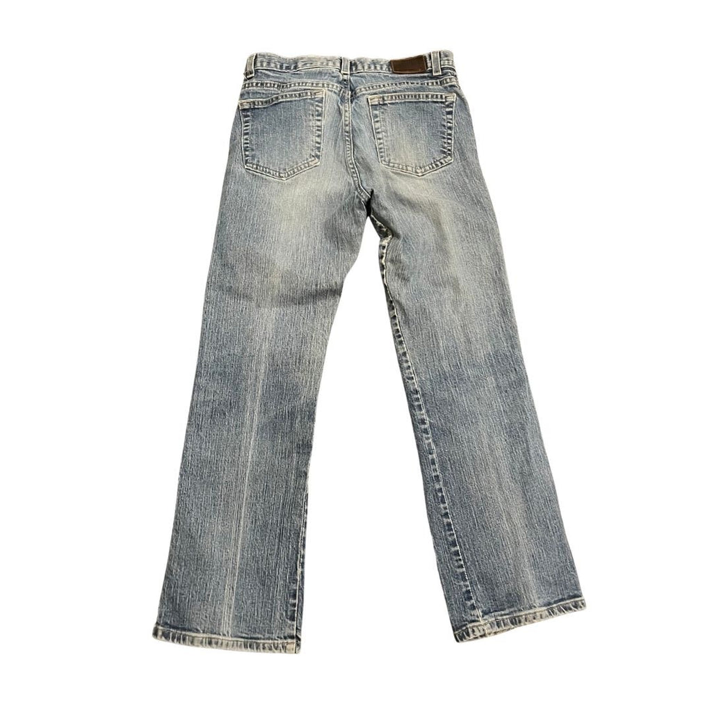 Calvin Klein Jeans Stretch Slim Bootcut Denim Pants Size 8 Cowgirl Streetwear