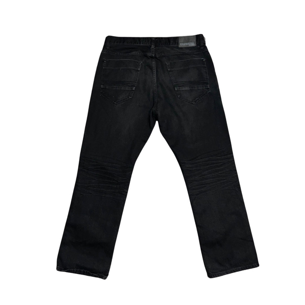 Express Men's Kingston Classic Fit Straight Leg Jeans Pants Size 34
