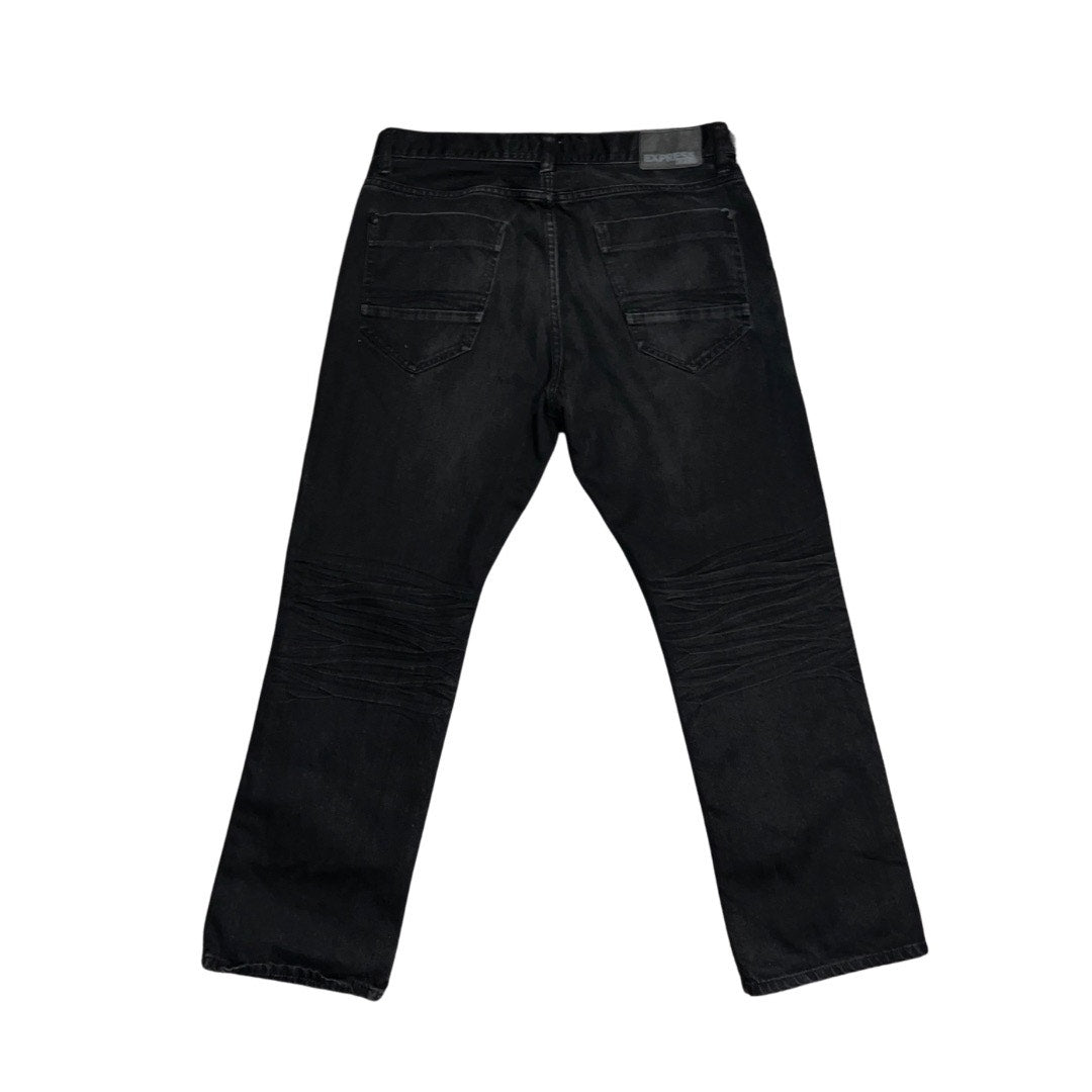 Express Men's Kingston Classic Fit Straight Leg Jeans Pants Size 34