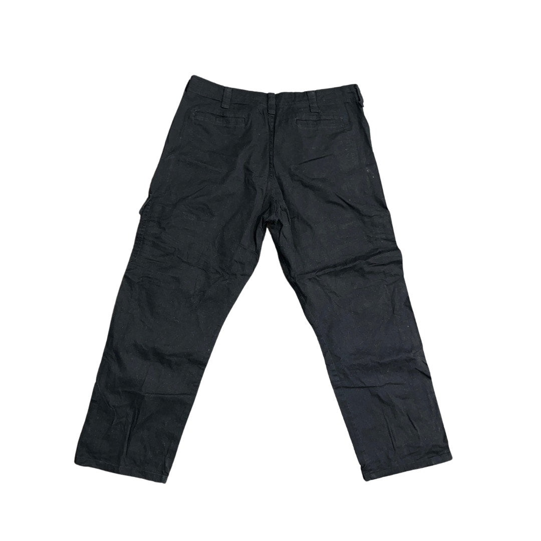 Men's Wrangler Relaxed Fit Cargo Black Pants