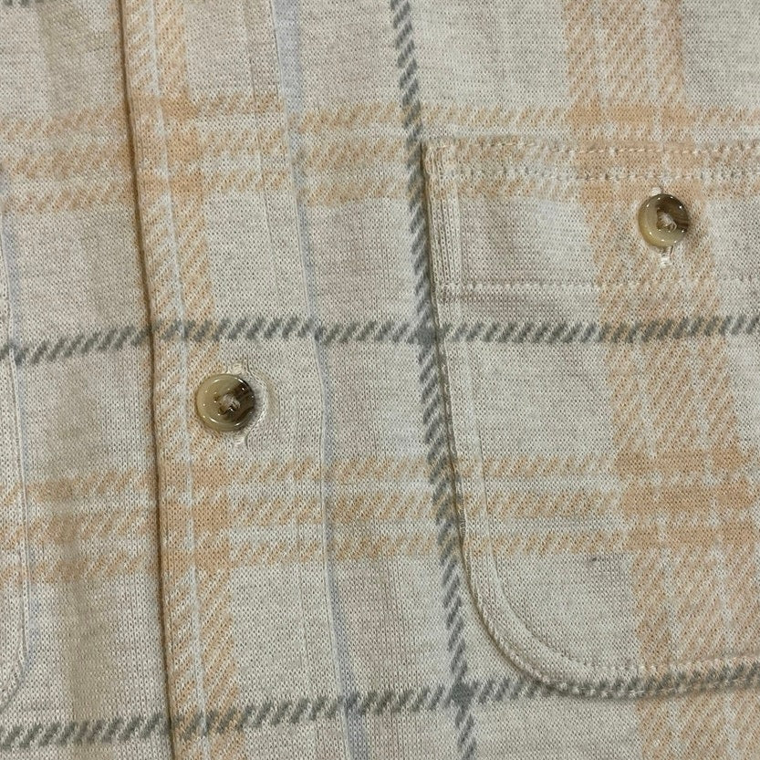 Faherty Legend Sweater Classic Plaid Flannel Shirt Sandy Trails SZ S Streetwear