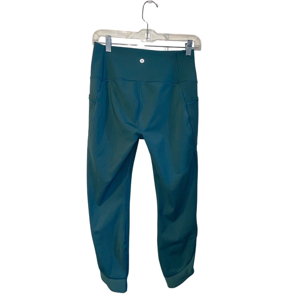 Reebok Leggings Tights Bundle Set of 2 Black & Blue Medium Workout Activewear