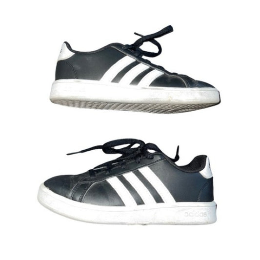 Adidas Kids Boys grand court k wide Tennis Shoes Size 13