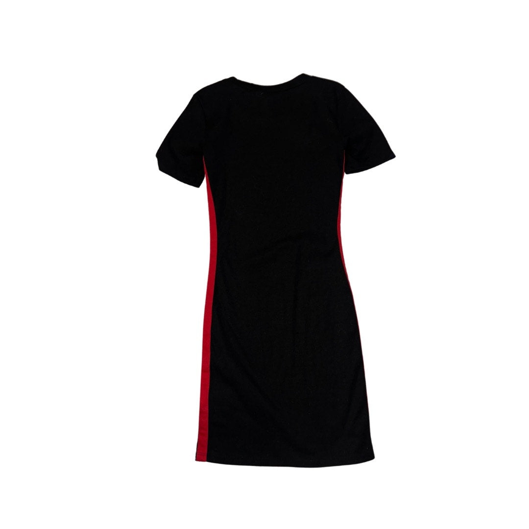 Divided by H&M Black Ribbed T-shirt Dress knit dress Size 4