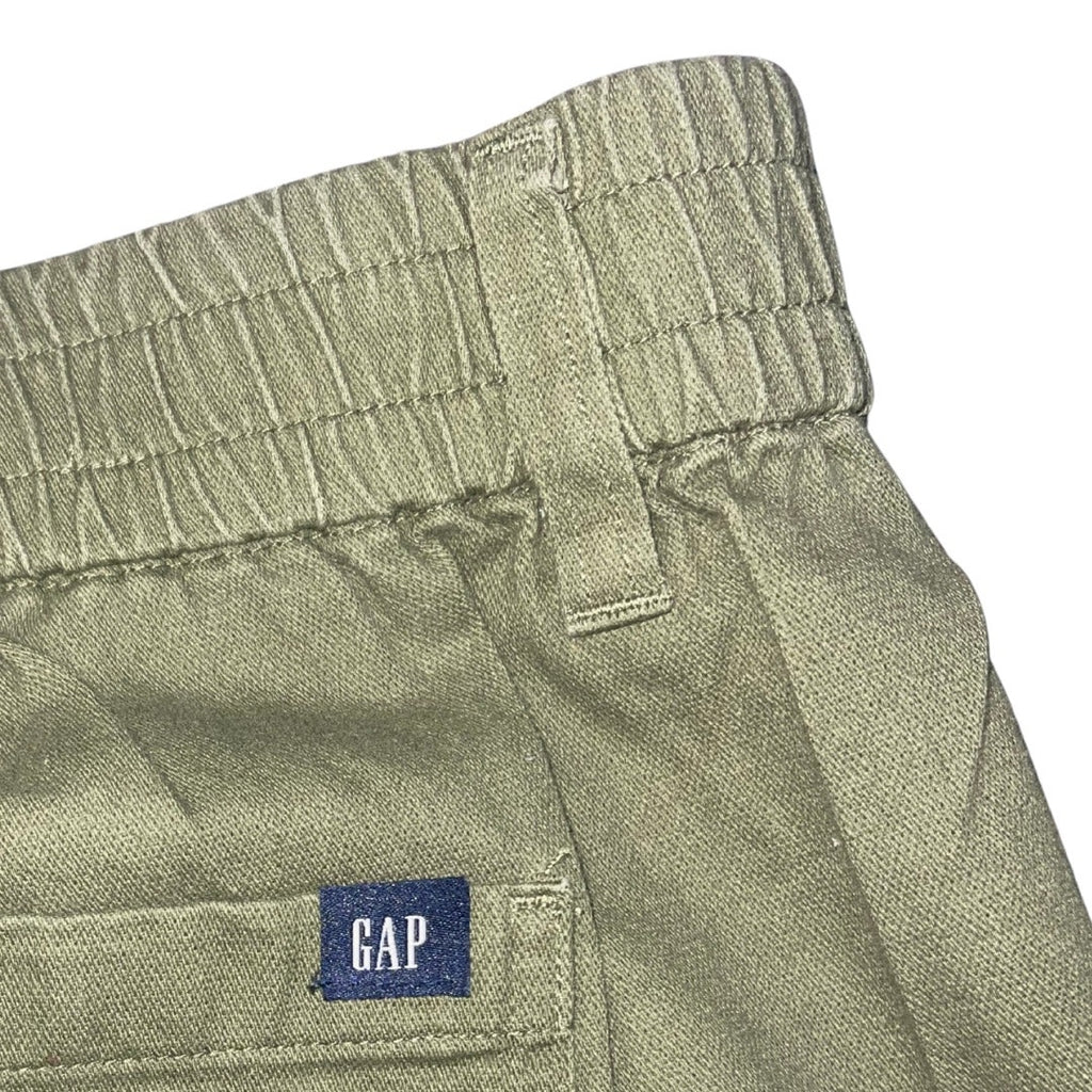 Gap Women Jogger Zip Elastic Waist Size XL Cotton Blend Casual Cargo